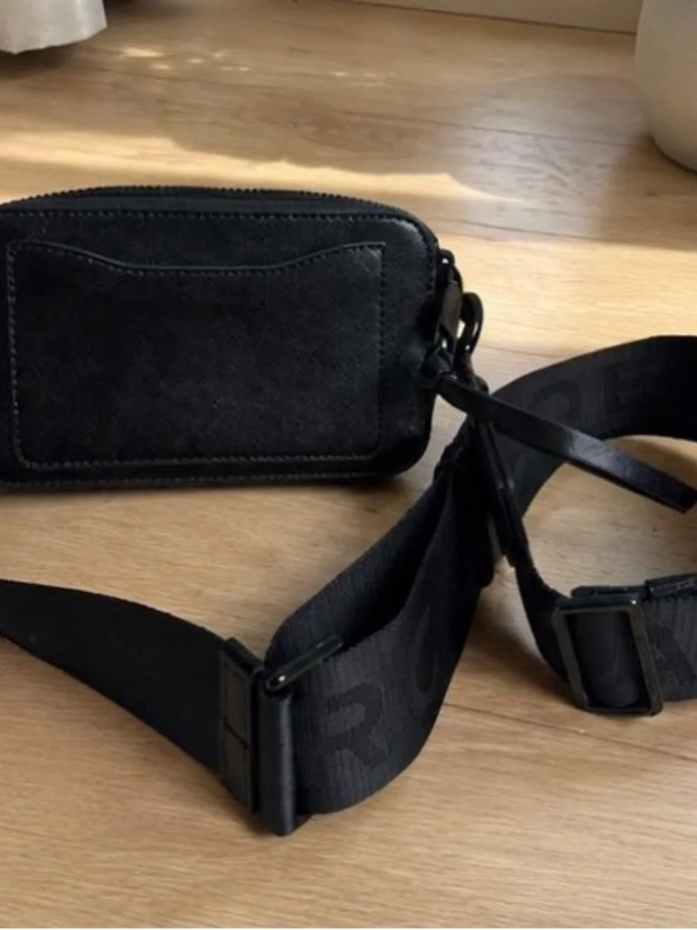 Marc Jacobs Black Compact Crossbody Camera Bag